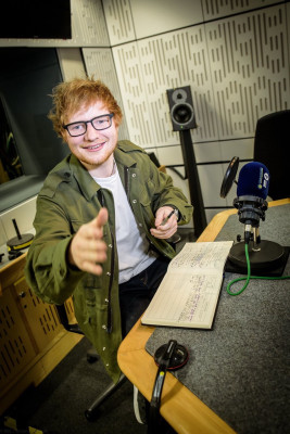 Ed Sheeran at BBC Radio 4
