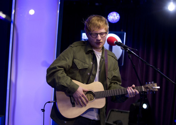 Ed Sheeran at BBC Radio 1 02/21/2017