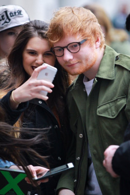 Ed Sheeran at BBC Radio 1 02/21/2017