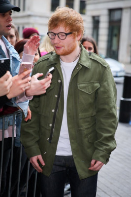 Ed Sheeran at BBC Radio 1 02/21/2017