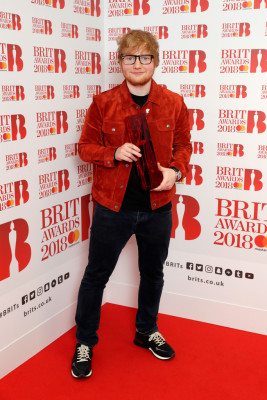 Ed Sheeran - BRIT Awards in London 02/21/2018
