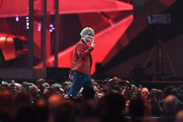 Ed Sheeran - BRIT Awards in London 02/21/2018