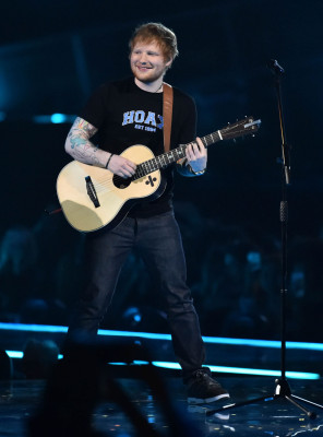 Ed Sheeran at The BRIT Awards 02/22/2017