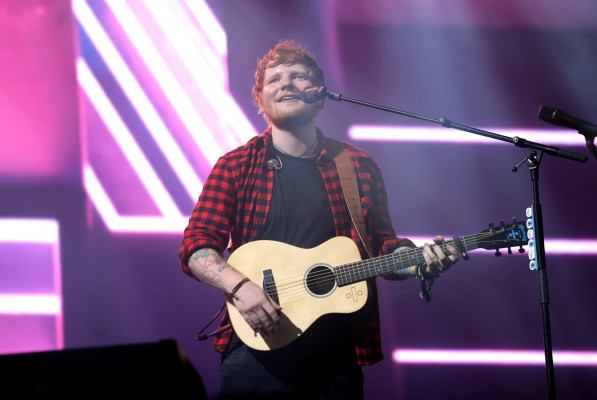 Ed Sheeran at Glastonbury Festival 06/25/2017