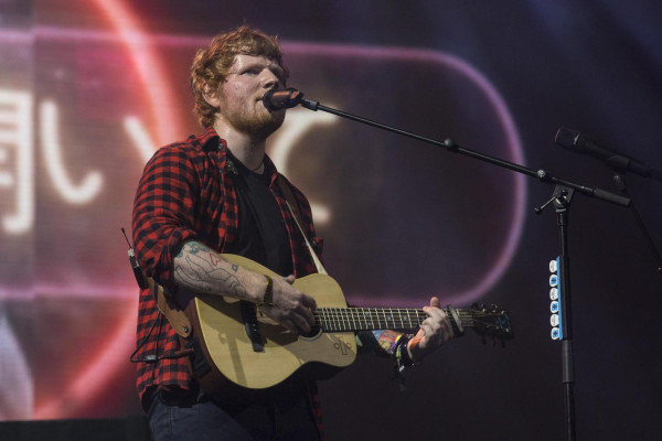 Ed Sheeran at Glastonbury Festival 06/25/2017
