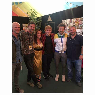 Ed Sheeran at Glastonbury Festival 06/25/2017