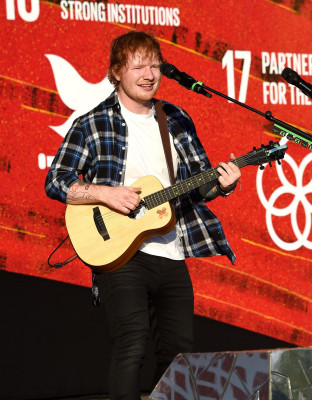 Ed Sheeran - Global Citizen Festival in New York 09/26/2015