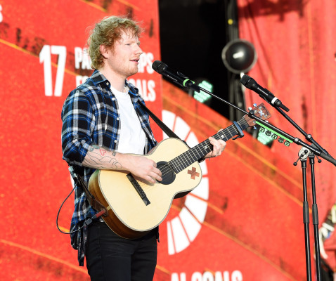 Ed Sheeran - Global Citizen Festival in New York 09/26/2015