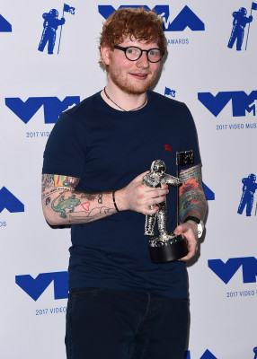 Ed Sheeran at MTV VMA 08/27/2017
