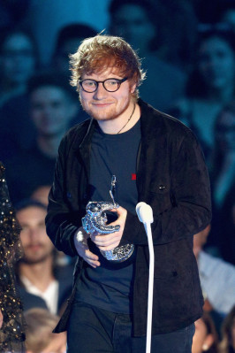 Ed Sheeran at MTV VMA 08/27/2017