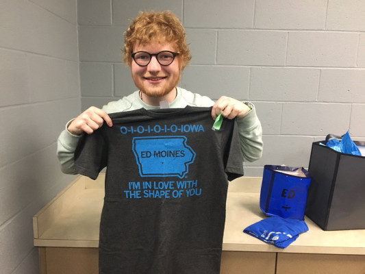 Ed Sheeran - Divide Tour in DesMoines 06/30/2017
