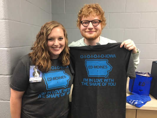 Ed Sheeran - Divide Tour in DesMoines 06/30/2017