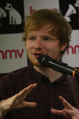 Ed Sheeran - HMV in Dublin 07/31/2014