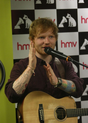 Ed Sheeran - HMV in Dublin 07/31/2014