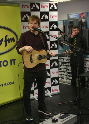 Ed Sheeran - HMV in Dublin 07/31/2014