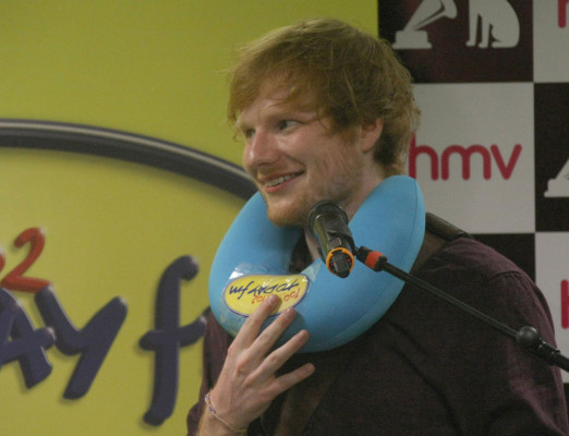 Ed Sheeran - HMV in Dublin 07/31/2014