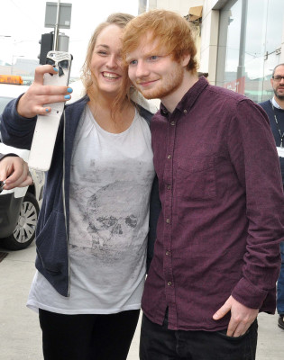 Ed Sheeran - Radio Promo Tour in Dublin 07/31/2014