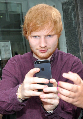 Ed Sheeran - Radio Promo Tour in Dublin 07/31/2014