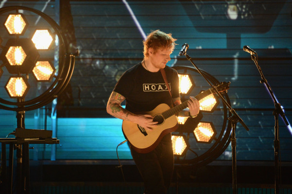 Ed Sheeran at 59th GRAMMY Awards 02/12/2017