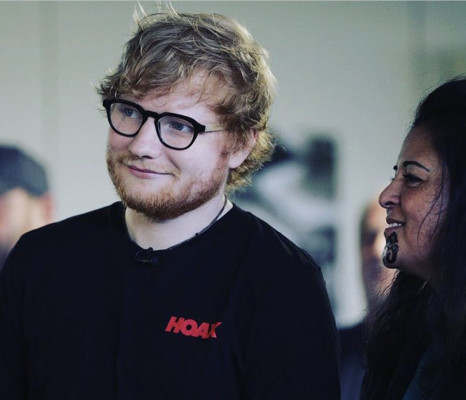 Ed Sheeran in New Zealand March 2018