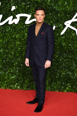 Ed Westwick - British Fashion Awards in London 12/02/2019