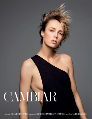 EDIE CAMPBELL for Vogue Magazine, Spain January 2020