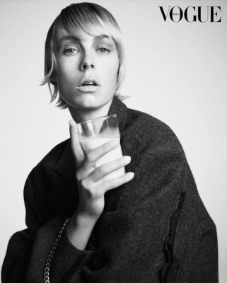 Edie Campbell for Vogue Korea September 2025 by Sean + Seng