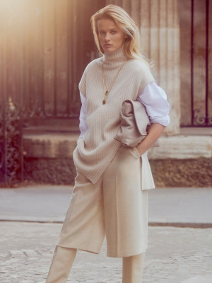 Edita Vilkeviciute - Massimo Dutti Fall/Winter Street Style Trends