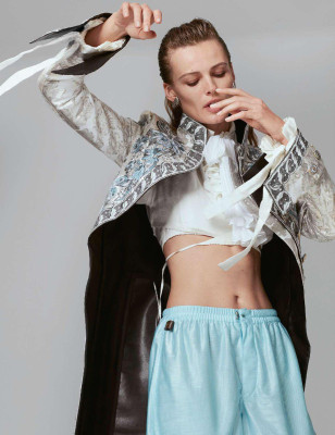 Edita Vilkeviciute - ELLE France March 2018