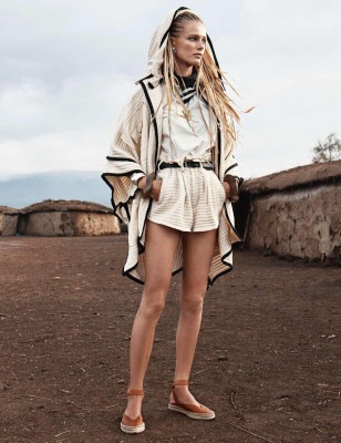 Edita Vilkeviciute - ELLE France March 2018