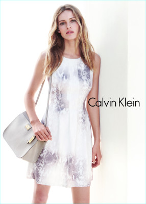 Edita Vilkeviciute - Calvin Klein Spring/Summer Campaign