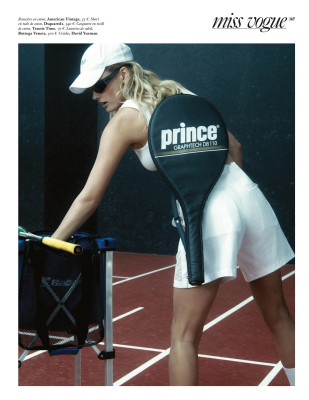 Edita Vilkeviciute by Robin Galiegue Vogue Paris March 2021 