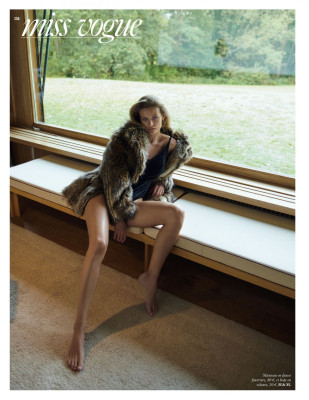 Edita Vilkeviciute – Vogue Paris January 2020