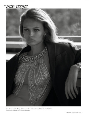 Edita Vilkeviciute – Vogue Paris January 2020