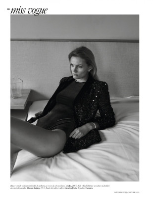 Edita Vilkeviciute – Vogue Paris January 2020