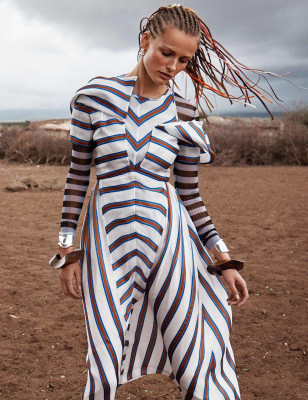 Edita Vilkeviciute - ELLE France March 2018