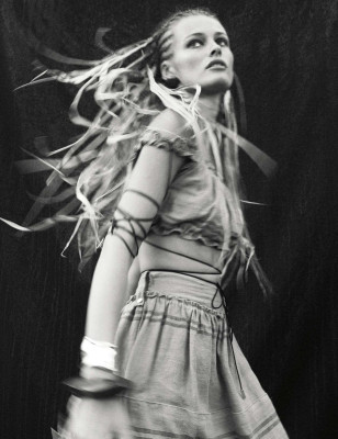 Edita Vilkeviciute - ELLE France March 2018