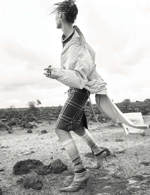 Edita Vilkeviciute - ELLE France March 2018