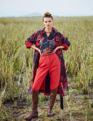 Edita Vilkeviciute - ELLE France March 2018