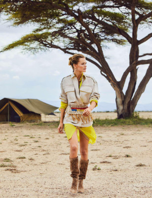 Edita Vilkeviciute - ELLE France March 2018