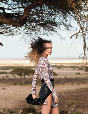 Edita Vilkeviciute - ELLE France March 2018