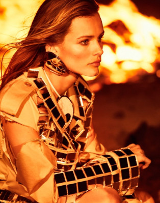 Edita Vilkeviciute - ELLE France March 2018