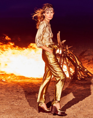 Edita Vilkeviciute - ELLE France March 2018