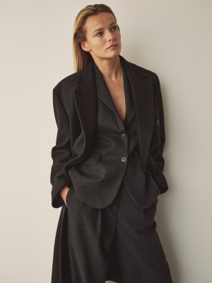 Edita Vilkeviciute - Massimo Dutti Winter Collection