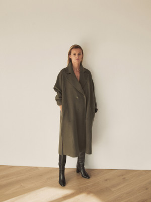 Edita Vilkeviciute - Massimo Dutti Winter Collection