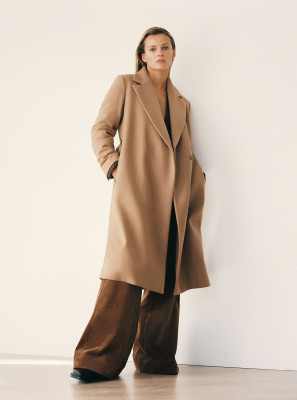 Edita Vilkeviciute - Massimo Dutti Winter Collection