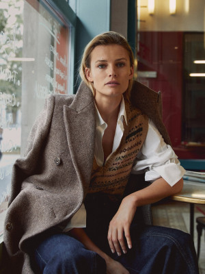 Edita Vilkeviciute - Massimo Dutti Winter Collection