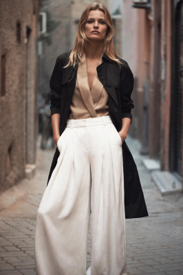 Edita Vilkeviciute - Massimo Dutti Spring/Summer Campaign