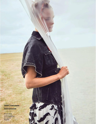 Edita Vilkeviciute - ELLE France March 2018