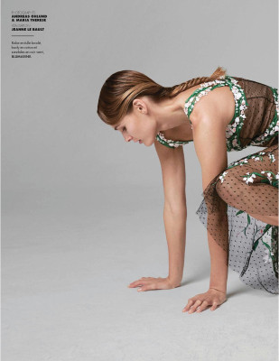 Edita Vilkeviciute - ELLE France March 2018